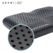 Picture of AKEMI Sleep Essential Ergonomic Air Vent Ortho Charcoaled Memory Pillow (60 x 40 + 14cm)