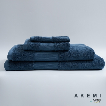 Picture of AKEMI Cotton Luxe Silky Soft Egyptian Towel - Real Teal