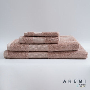 Picture of AKEMI Cotton Luxe Silky Soft Egyptian Towel - Rose Dust