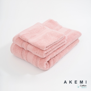 Picture of AKEMI Cotton Select Ultra Absorbent Airloop Towel - Castle Pink