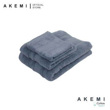 Picture of AKEMI Cotton Select Ultra Absorbent Airloop Towel - Colony Blue