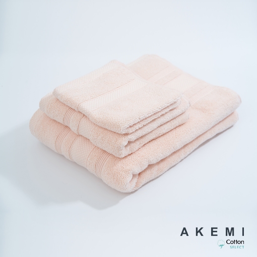 Picture of AKEMI Cotton Select Ultra Absorbent Airloop Towel - Nude Peach