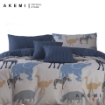 Picture of AKEMI Cotton Essentials Cheeky Cheeks 730TC Quilt Cover Set - Lets Go Safari (SS/Q/K)