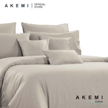 Picture of AKEMI Cotton Select Affinity Sage Box 880TC Fitted Bedsheet Set - Latte (SS/Q/K)