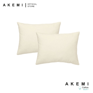 Picture of AKEMI Cotton Select Colour Array Pillow Case- Cream (51cm x 76cm)