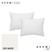 Picture of AKEMI Cotton Select Colour Array Pillow Case- Off White (51cm x 76cm)