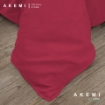 Picture of AKEMI Cotton Select Colour Array 750TC Quilt Cover - Goji Red (SS/Q/K)