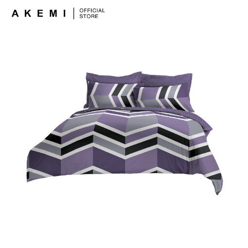 Picture of Ai By AKEMI MicroXT Loveall 580TC Comforter Set - Zelor Purple (Q/K)