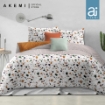 Picture of Ai By AKEMI Cotton Smitten 510TC Fitted Sheet Set - Granitto (SS/Q/K)