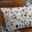 Picture of Ai By AKEMI Cotton Smitten 510TC Fitted Sheet Set - Granitto (SS/Q/K)