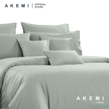 Picture of AKEMI Cotton Select Affinity 880TC Quilt Cover Set – Dove Mint (SS/Q/K)