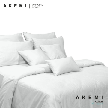 Picture of AKEMI Cotton Select Colour Array 750TC Fitted Sheet Set – Off White (SS/Q/K)