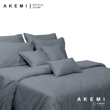 Picture of AKEMI Cotton Select Colour Array 750TC Fitted Sheet Set – Matte Grey (SS/Q/K)