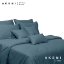 Picture of AKEMI Cotton Select Colour Array 750TC Fitted Sheet Set – Harbour Blue (SS/Q/K)