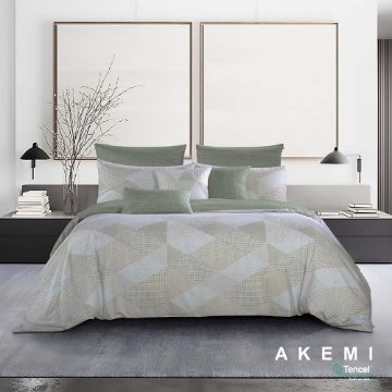 Picture of AKEMI Tencel Touch Serenity 850TC Quilt Cover Set - Tarni (SS/Q/K)