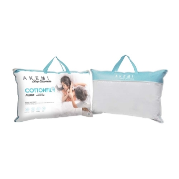 Picture of AKEMI Sleep Essentials Organic Cottonfil Pillow (NW)(LS) (44cm x 70cm + 3.7cm)